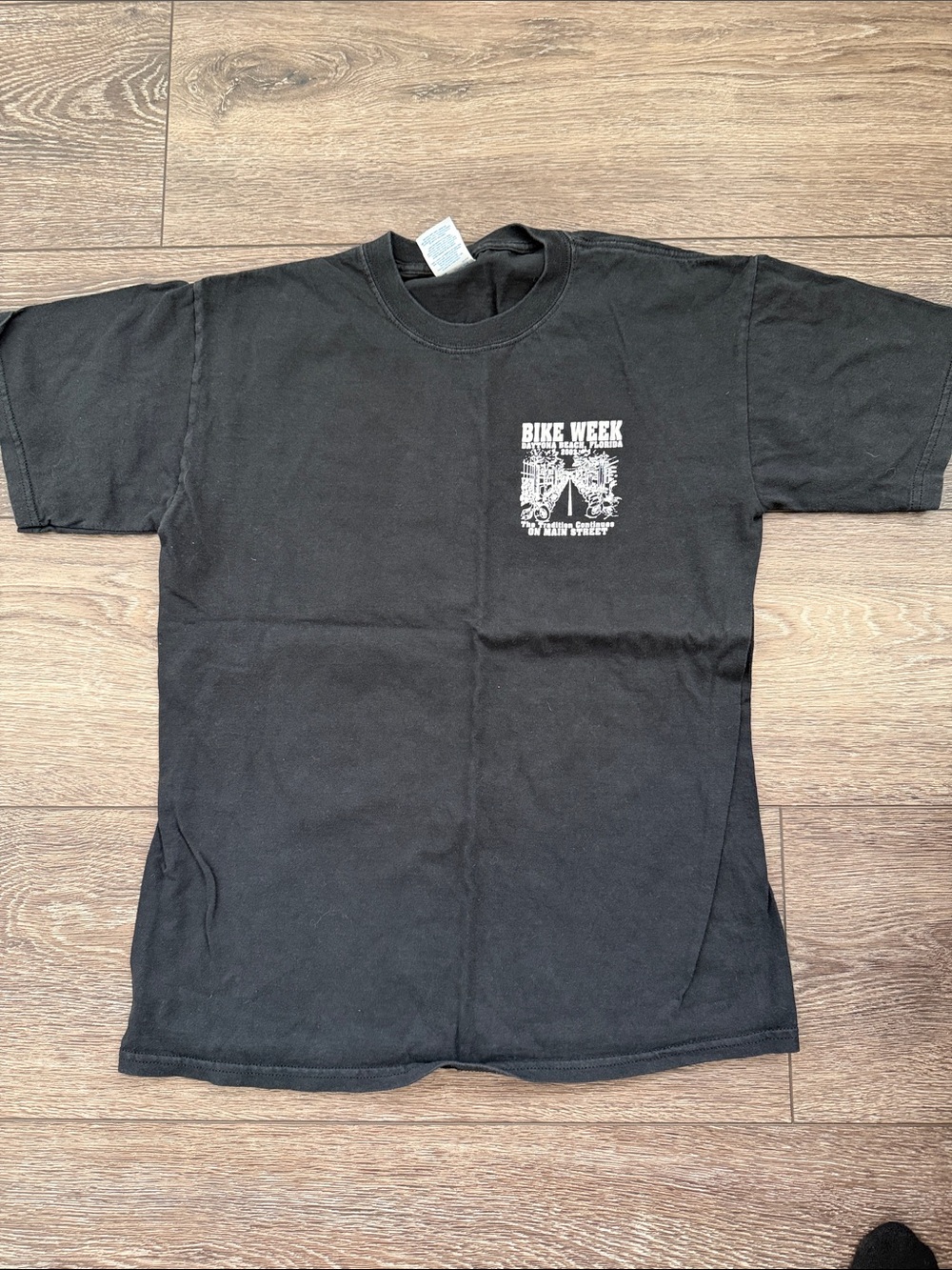 Gildan Black Bike Week Graphic Tee